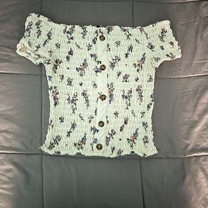 American Eagle, floral, size small shirt